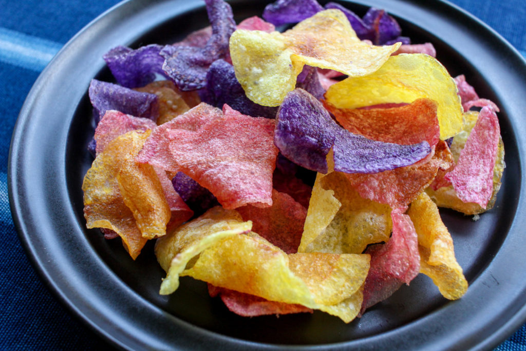 三重県伊賀市のお土産 あら塩だけで作った ポテトチップス 百姓工房 伊賀の大地