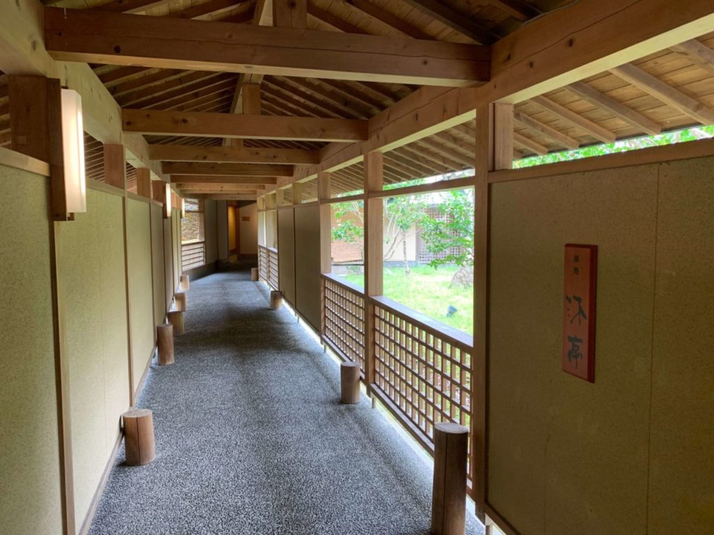 三重県紀北町 季の座温泉 廊下