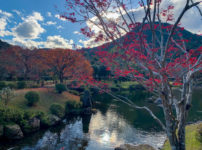 銚子川付近 観光スポット 種まき権兵衛の里 秋の風景