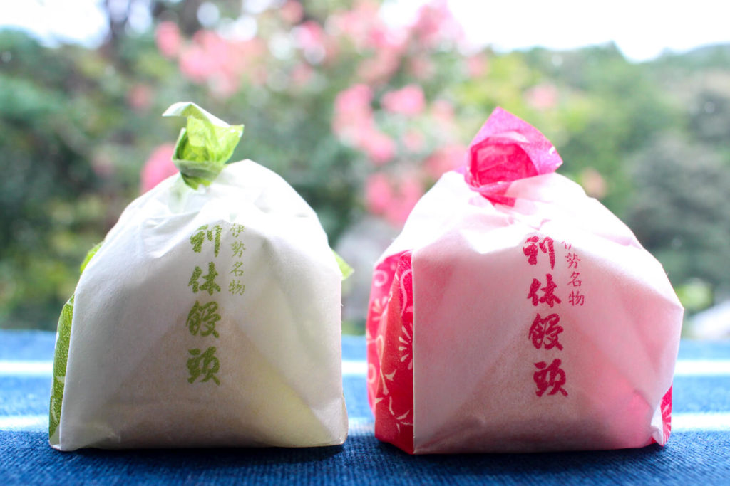 三重県伊勢市のお土産 利休饅頭 パッケージ