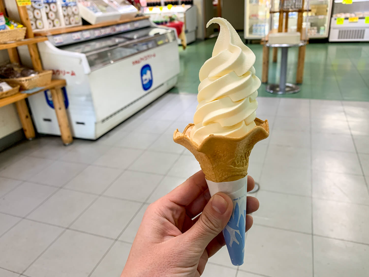 大内山ミルクランド ソフトクリーム