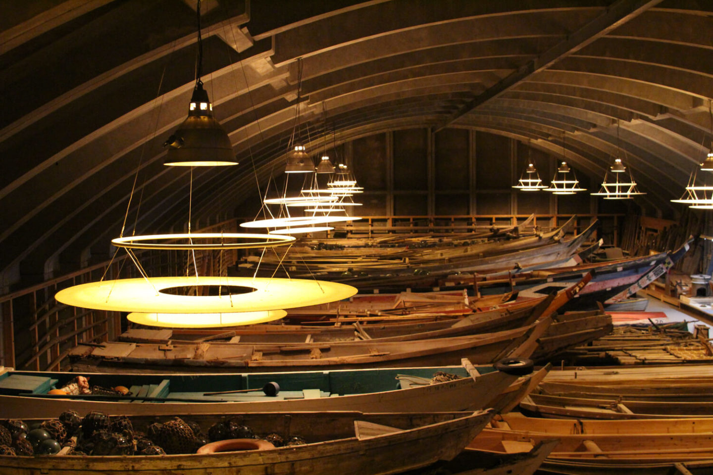 鳥羽市立 海の博物館 TOBA SEA-FOLK MUSEUM 船保管倉庫